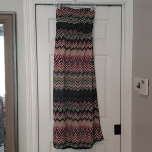 Strapless Maxi Dress